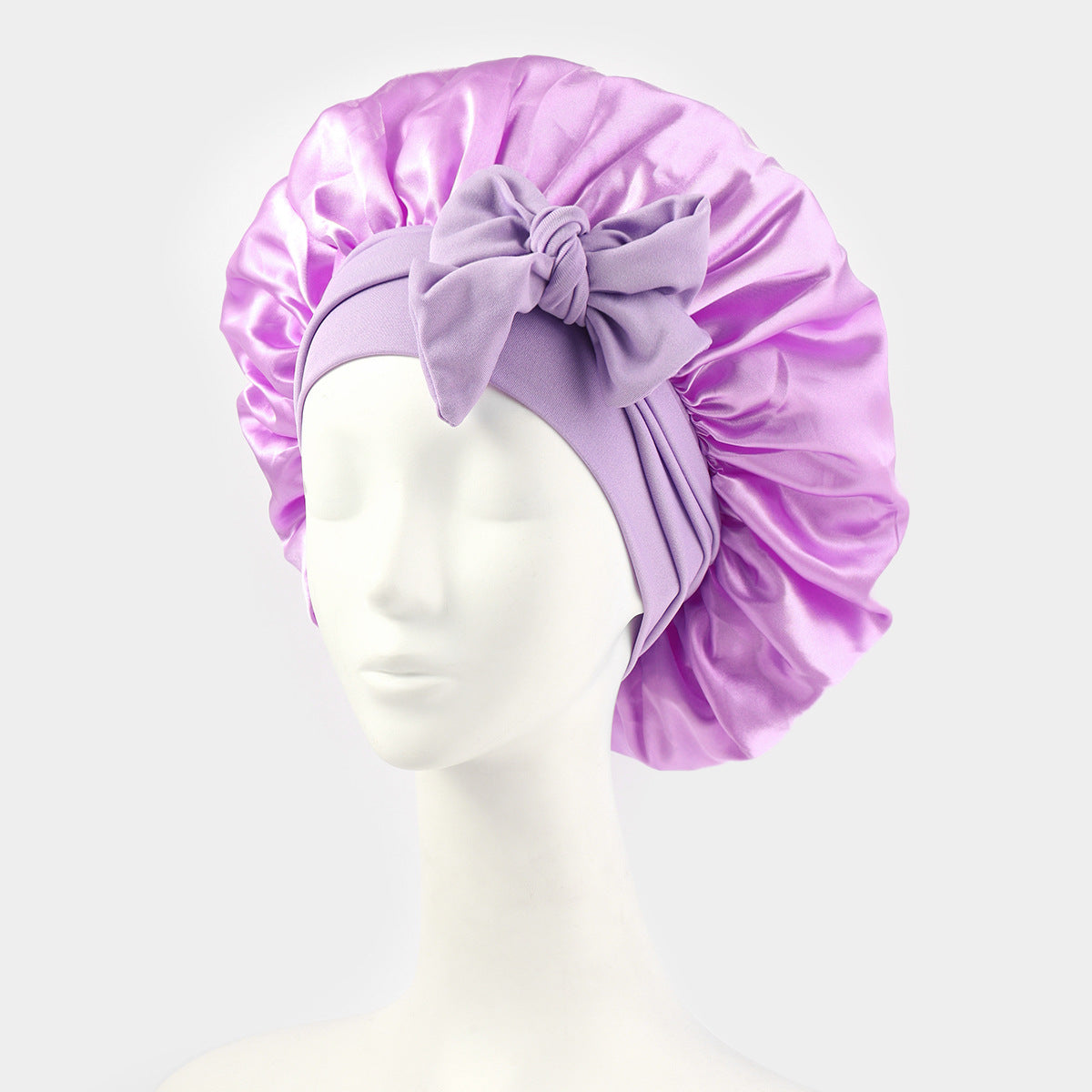 Elastic strap color Ding round hat bow