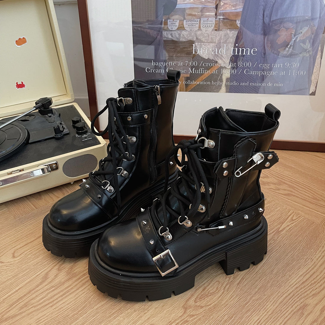 Special Needle Punk Motorcycle Boots