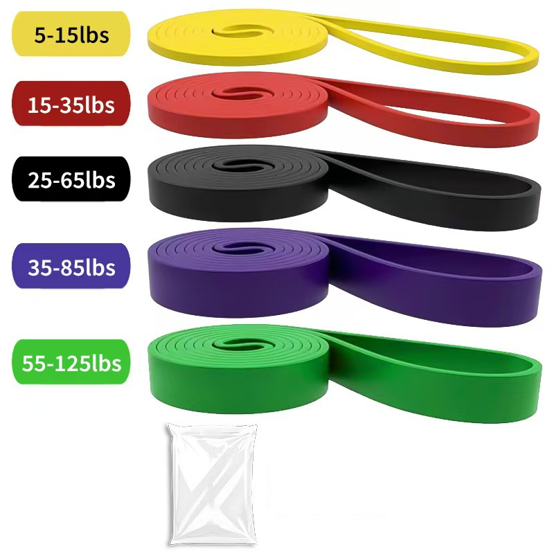 Elastic Band Yoga Exercise Home Pull Up Assist Belt Multi functional Fitness Strength Men's Tension Resistance Belt