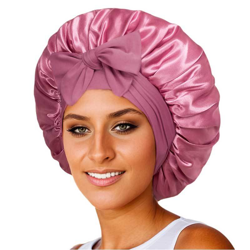 Elastic strap color Ding round hat bow