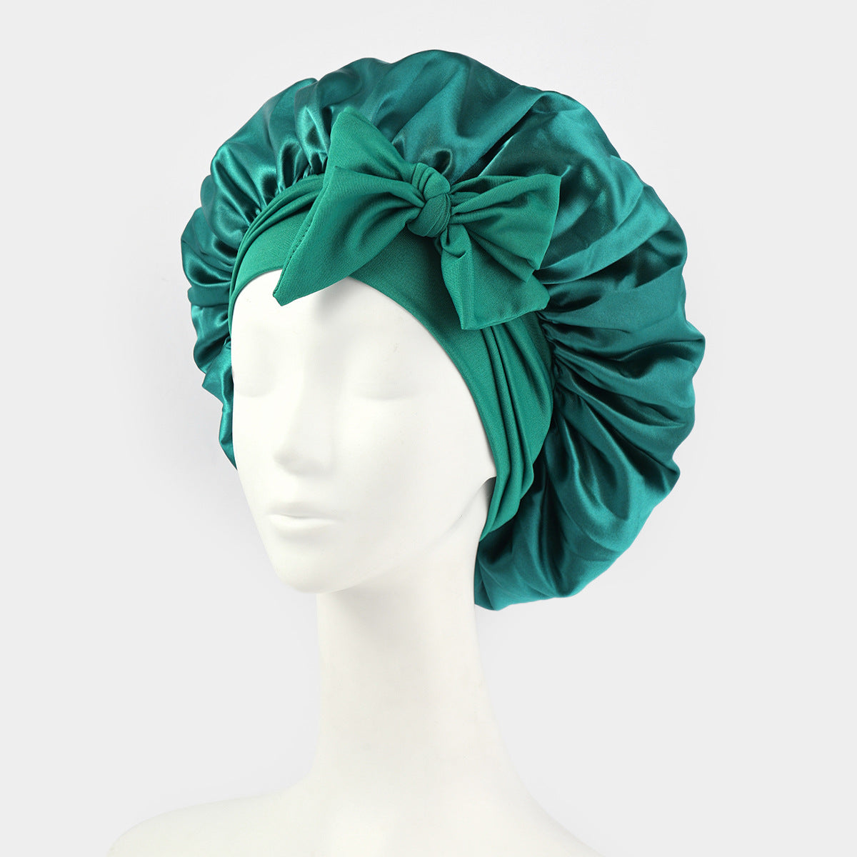 Elastic strap color Ding round hat bow